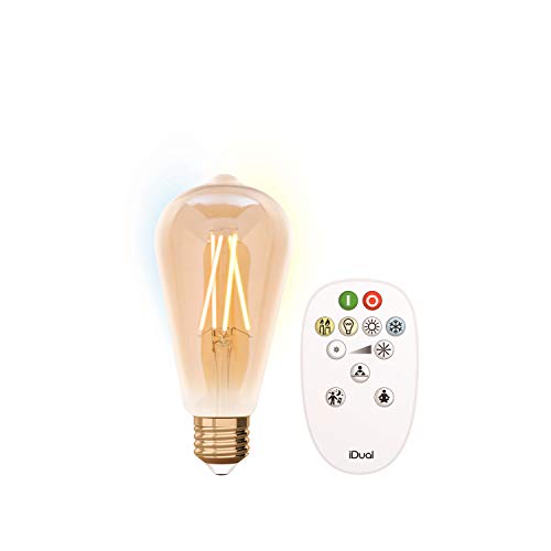 Preisvergleich Produktbild LUTEC LED-Filament Leuchtmittel, 9 W, Amber