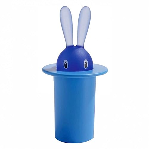Distributeur de cure-dents lapin en PVC boîte auto-élévatrice blanche pour table de bureau - 2