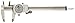 Brown & Sharpe 75.115811 Dial Caliper, Stainless Steel, White Face, 0-6" Range, +/-0.001" Accuracy, 0.1" Resolution, Meets DIN 862 Specifications