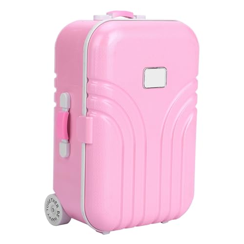 ZJchao Academy Toys, Mini Toys Mochila Real Littles com rodinhas e rodinhas para crianças pequenas, Rosa, #-01