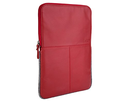 Funda de Cuero para Laptop 15 Pulgadas Roja STM miniatura 2