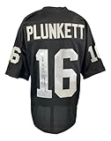 Jim Plunkett Oakland Signed Gray Football Jersey SB XV MVP Inscribed JSA