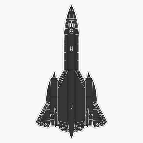 SR-71 Blackbird Sticker Decal Die Cut - Self Adhesive Vinyl - Weatherproof - Made In USA - Many - Foto 10