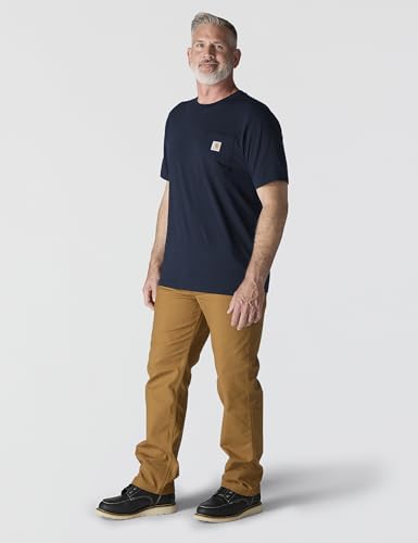 Carhartt mens Work Wear Pocket Short-sleeve T-shirt Work Utility T-Shirt (pack of 1)