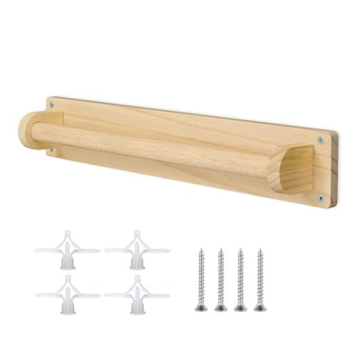 Monläurd® Montessori Baby Pull-Up Bar, Wooden Standing Aid for Babies & Toddlers, Wall-Mounted Activity Toy for Motor Skills Development, Nursery & Daycare Essential