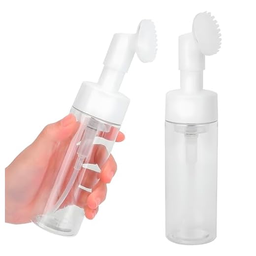 Kit 2 Frascos Pump Espumador com Escova de Silicone 100ml – Espuma Densa e Suave, Limpeza Facial Profunda, Massageador Portátil, Para Skincare, Sabonete Líquido, Viagem e Higienização | UrbanSkullShop