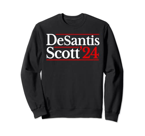 Tim Scott Ron DeSantis 2024 Presidente republicano Sudadera