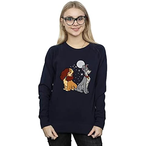 Disney Lady and The Tramp Moon Sweatshirt Cover