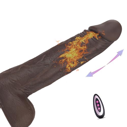 Remote Control Adult for Women Today Silent Realistic Thrusting Stimulation with Strong Suction Cup for Hands Free Play Automatic Electric Machine Realistic Tool for Women Pleasure