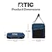 RTIC 28 Can Everyday Cooler, Soft Sided Portable Insulated Cooling for Lunch, Beach, Drink, Beverage, Travel, Camping, Picnic, for Men and Women, Navy