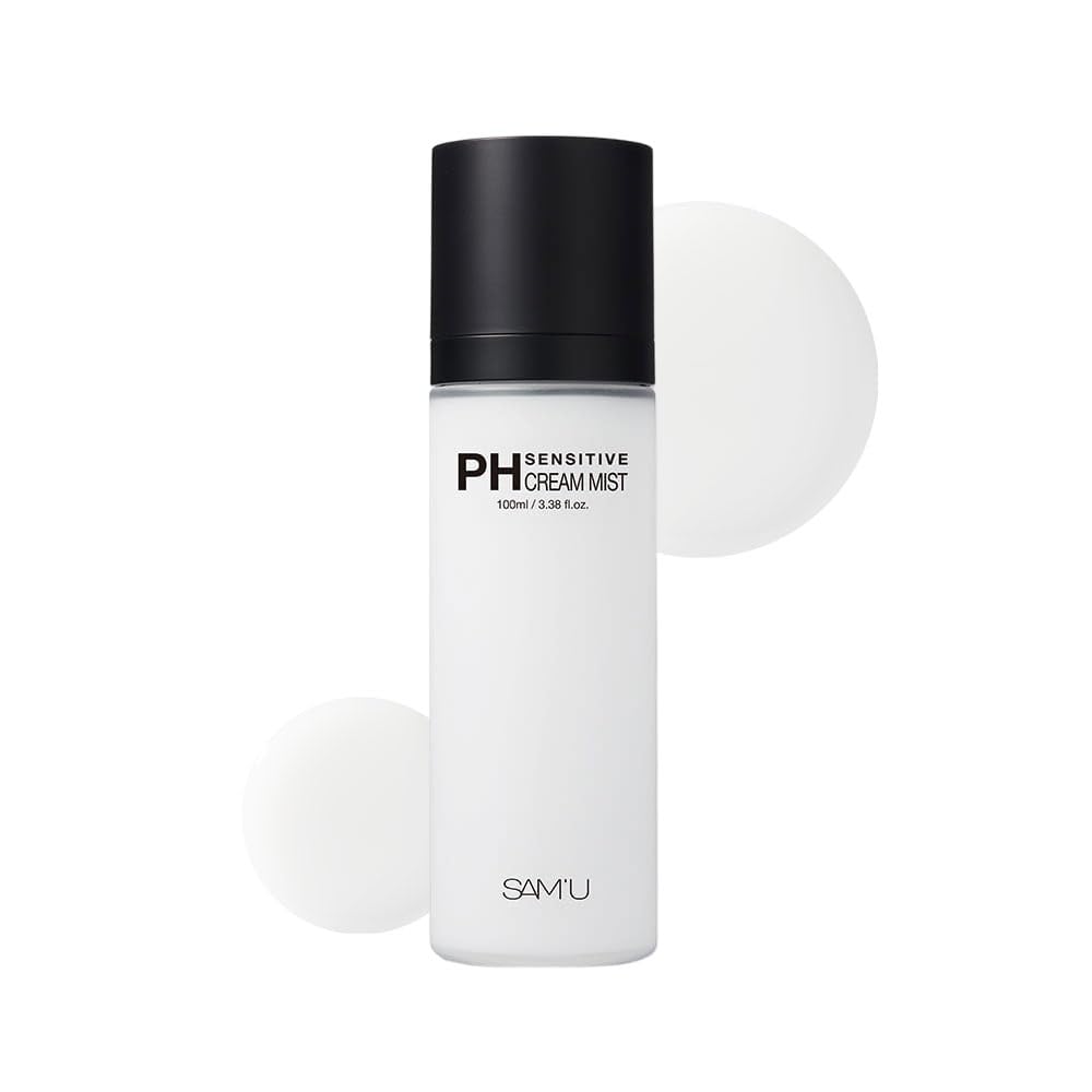 サミュSAM'U フェイシャルミスト　クリームミスト　スキンケア　韓国コスメ Amazon | サミュクリームミスト PH SENSITIVE CREAM MIST 100ml