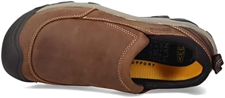KEEN mens Targhee 2 Soho Slip on Leather Casual Shoe, Veg Brown/Black, 10.5 US | Image 5