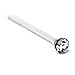 Pendiente de tuerca con cristal rhinestone, cierre redondo, varios colores, 20 pares