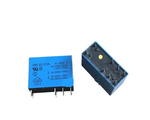 OMI-SS-212L 12VDC Relay 8Pins PIUHRKLEVD