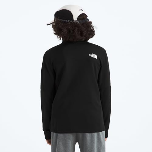 THE NORTH FACE Kids' Hike Midlayer Full Zip Jacket | Lightweight Outerwear for Boys & Girls', Secure-zip Chest Pocket3