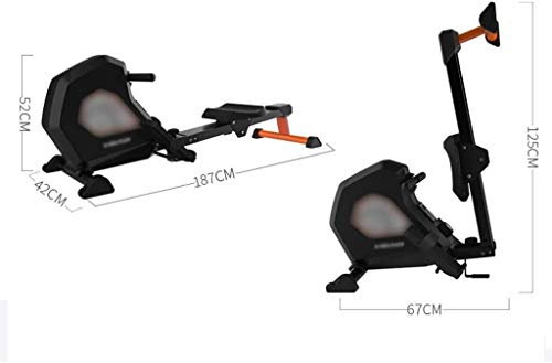 Image of Rowing Machine Magnetic Control Rowing Device Household Folding Adjustable 8-Level Resistance Paddle Boat Fitness Equipment Rowing Machine
