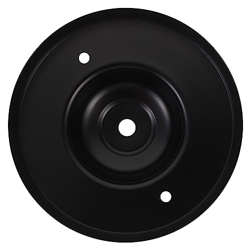 Plaque de canopée métallique Gatuida : lot de 6 accessoires de suspension pour lustre