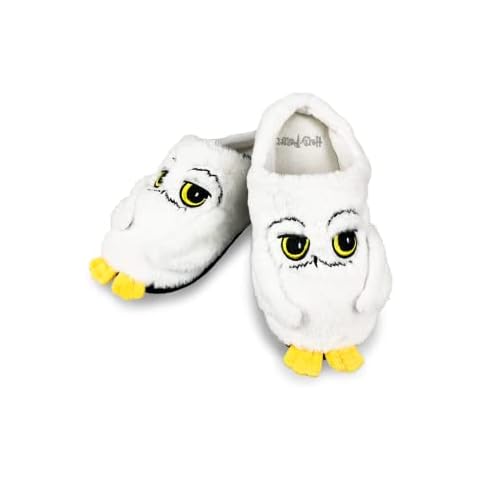 Harry Potter Hedwig Fleece Mule Slippers Cover