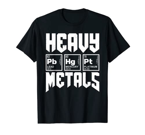 Tableau périodique des éléments de métaux lourds T-Shirt