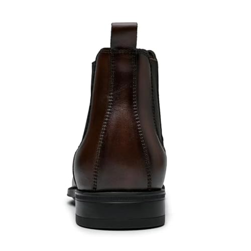 Image of Men's Chukka Boots Genuine Leather Ankle Boot for Men Classic Casual Oxford Style Footwear