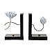 Podpórki do książek 1 para Bukendy Dekoracyjne dla półek Półki Lotus Book Support Heavy Bookend Metal Książki Końcówki Książki Do Office Home Książki Dekoracyjne Wystrój półki na książki
