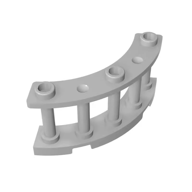 21229 Ornaments Fence Spindled 4x4x2 Quarter Round with 3 Studs, 50 PCS — image 1
