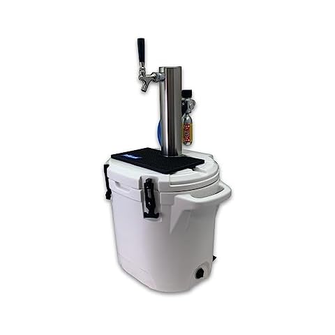 Coldbreak ColdOne Portable Kegerator, 2 Gallon Keg, Batch Craft Coctails, Easy Fill 256 oz Keg (Greg) Cover