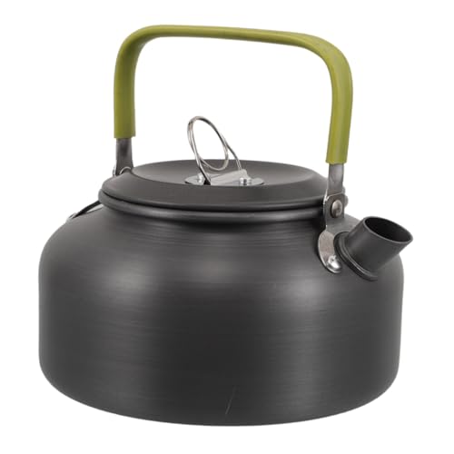 Totority Outdoor Boiling Water Tea Pot 0.8l Portable Stove Top Kettle Vintage Design for Camping Hiking Travel