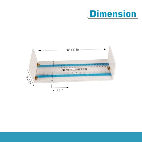Image of OTICA Infantometer for Baby Height Measurement Scale for Infant and Child (18'' x 7'' x 5')