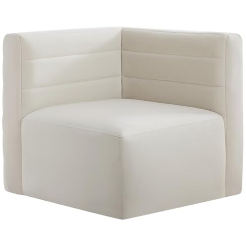 Sillón Modular Terciopelo Crema miniatura 3