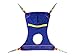 Proactive Medical Full Body Mesh Patient Lift Sling With Commode Opening, Medium