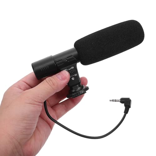 Micrófono estéreo Cabilock de ángulo ajustable para cámaras y grabación de audio 4