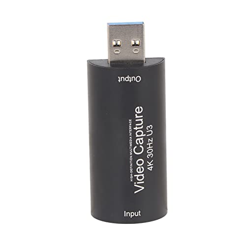 Grabadora de juegos HDMI 4K sin latencia con tecnología Plug and Play y salida USB 3.0