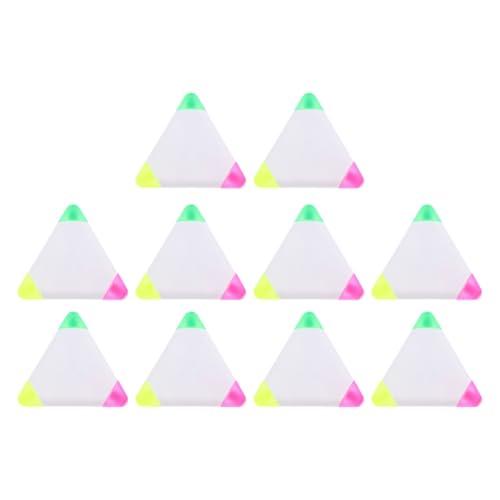 TEHAUX �Ԃт�^�u���y�� 10�{����: �O�p�`�̐��ʌu���y�� 3in1 �}�[�J�[ �q���p ���G���� �y�C���g�y�� �������p