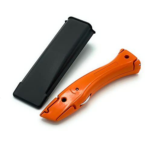 TradeUnderlay Couteau dauphin orange avec étui - Pas de lames Cover