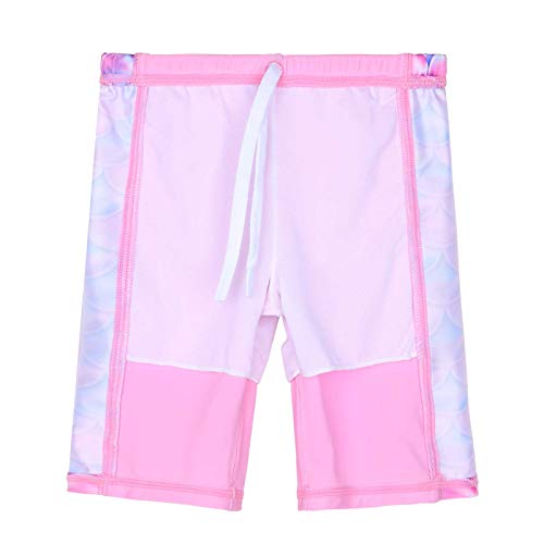 Image of TFJH E Girls Long Sleeve Two Piece Rash Guard Set UPF 50+ 3-13 Y | Stretchy & quick-dry fabric, breathable & lightweight, UPF 50+ sun protection, ideal for pool beach vacation