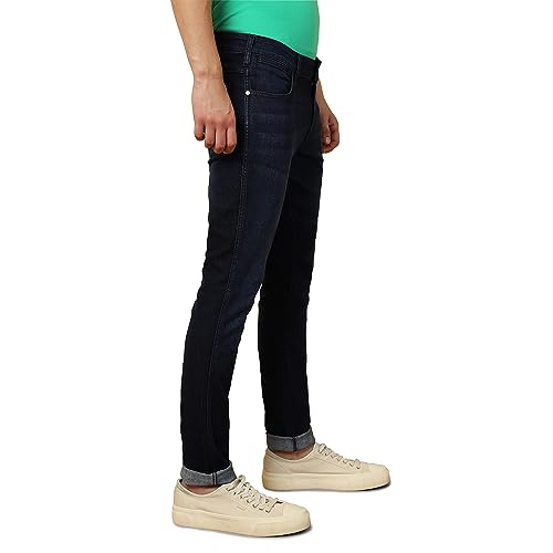 Image of Wrangler Men's Skanders Slim Fit Low-Rise Jeans