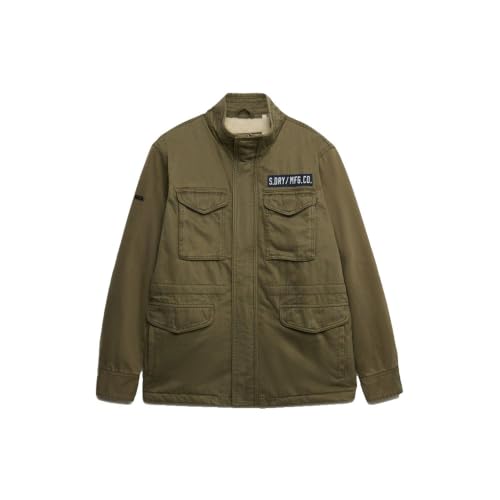 Superdry Homme Veste M65 Borg Military - vue 4