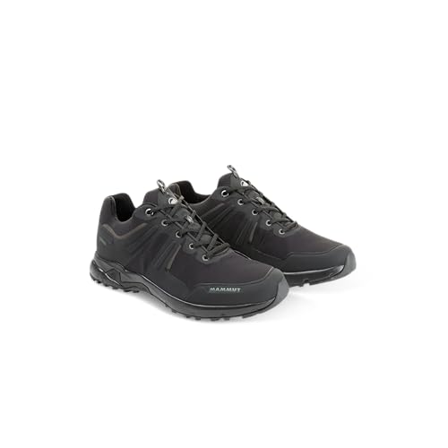 Mammut Ultimate Pro Low GTX Men | Wanderschuhe für Herren, Gore-Tex Schuhe, Wasserdichte Sportschuhe, Trekkingschuhe für Leichte Wanderungen, Bergschuhe, Outdoor Freizeitschuhe | Schwarz, 12