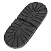 Rubber Soles for Shoe Repair, Boots Shoes Anti Slip Front Heel Soles Rubber Mute Soles Shoes Repair Accessories for Black Heel Shoes (Black Heel)