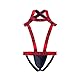 JOCKMAIL Herren Harness Schultergurt mit Herren Jockstrap Fitness One-piecs Herren Sport Harness mit Jockstrap Bodysuit (DE/NL/SE/PL, Alphanumerisch, XL, Regular, Regular, rot)