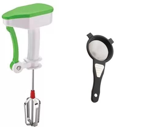 OMORTEX Manual Hand Blender with 2 in 1 Tea Strainer-Greater (Pack of 2)-image-46