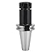Collet Chuck, Rugged High-Speed Steel Practical Adoptability Tool Shank, Accurate Design and Structure for Industrial Workshop