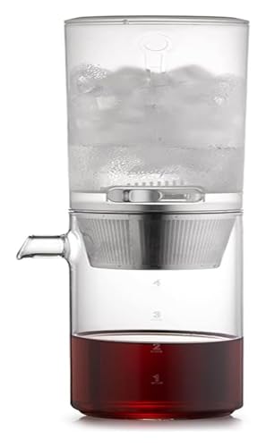 Cafetera tipo sifón con filtro ajustable y capacidad 400 mL