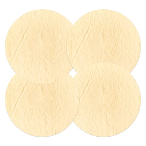 JOJOCY 4 PCS Round Clay Wheel Bats Pottery BatMate Ceramics Throwing Cloth 12 Inch Reusable Pottery Machine Mate Pottery Auxiliary Tool Clay Fixed