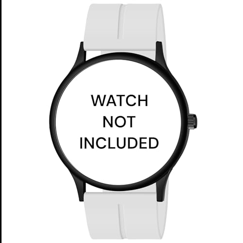 Image of LORENZ Silicone 22mm Replacement Watch Strap with Adjustable Magnetic Lock Feature