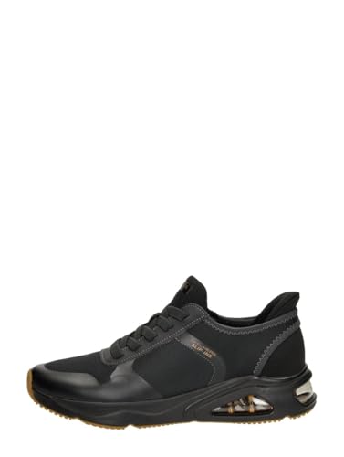 Skechers Tres-air Uno Basket Homme en noir look moderne confort optimal au quotidien