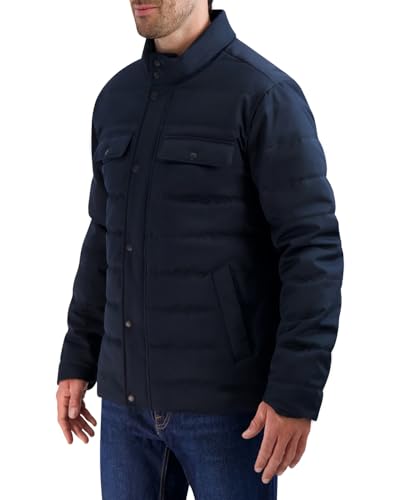 Cole Haan Men's Comfort Rain Quilt Coat2