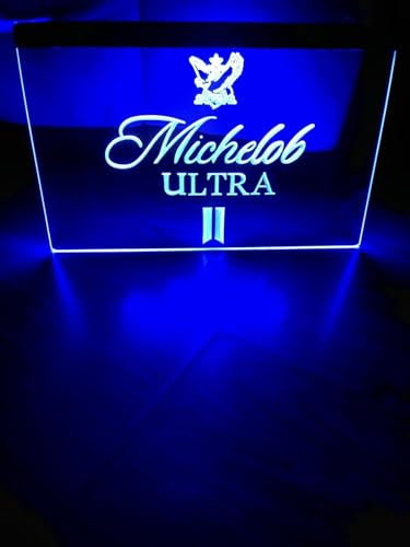 LED Neon Light Sign for Bar Beer Pub Store Aclo Shop Club Man Caves Home Party Vintage - Inspired The Ultimate Accessory Brighten Up Your Space (Michelob)