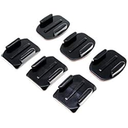 Pegar Gopro A Casco GoPro AACFT-001 - Soporte para Videocámaras Gopro Hero, Color Negro